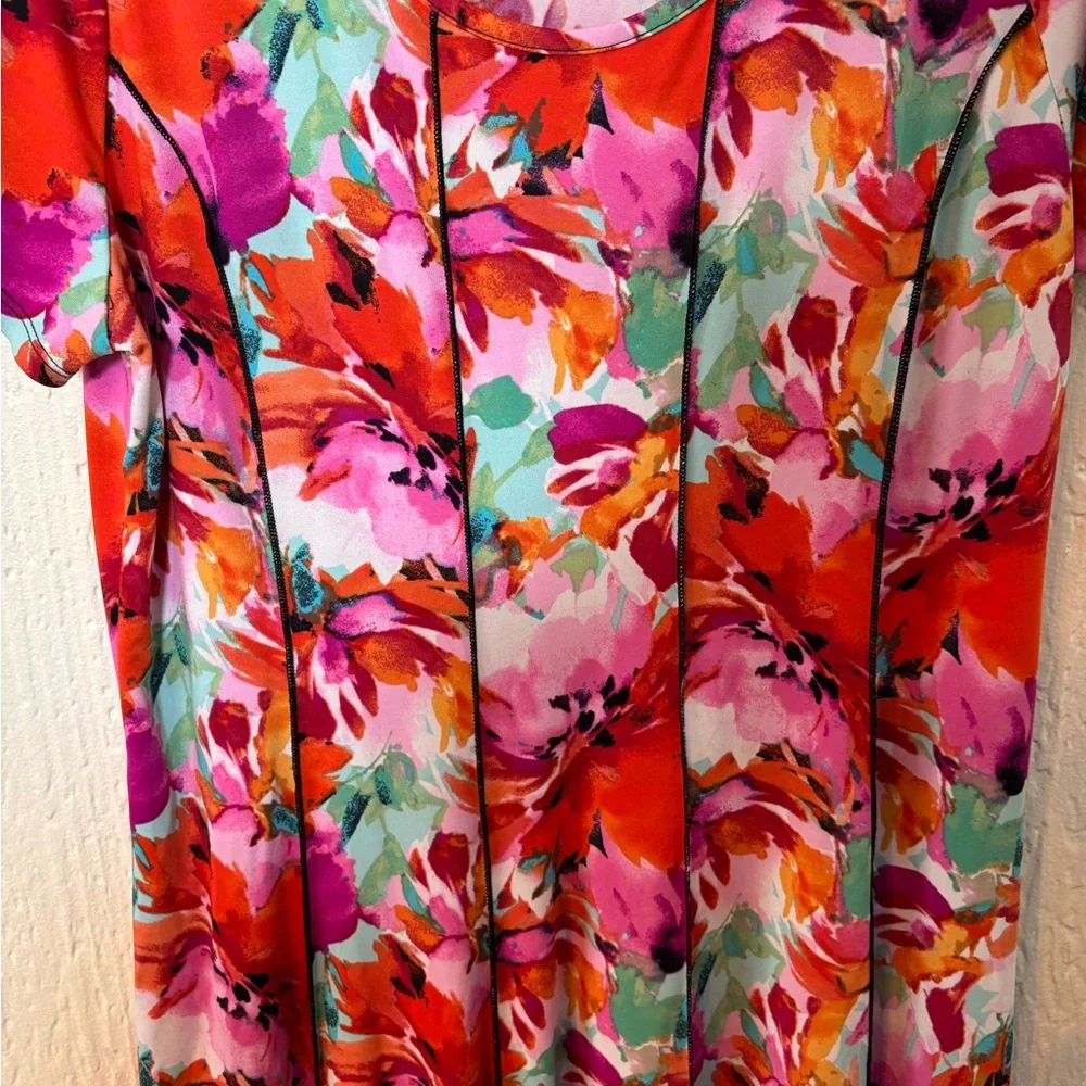 Sami & Jo Colorful Floral Maxi Dress - Picture 5 of 12